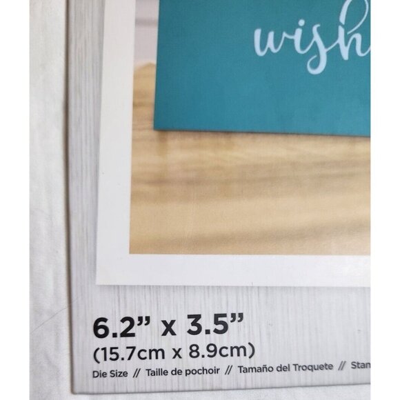 Lot of 2 Gemini Expressions  Crafters Companion Sentiment  Dies New - Picture 6 of 8